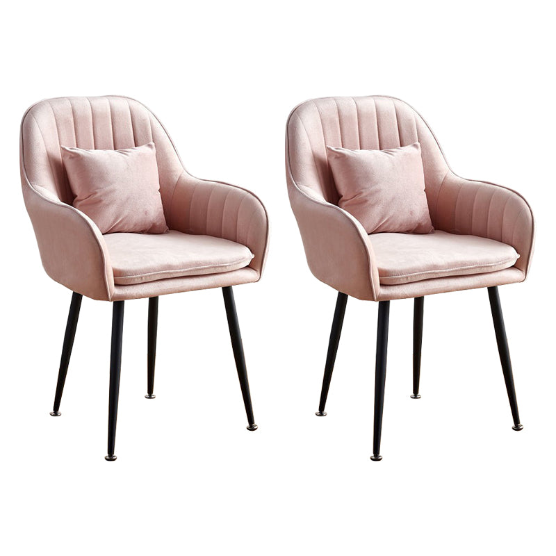 SCANDINAVIE POUDRE POUDRE SOIND CHAISE SOUPE VELVET VELVET MATTE FINE DINS DINDING