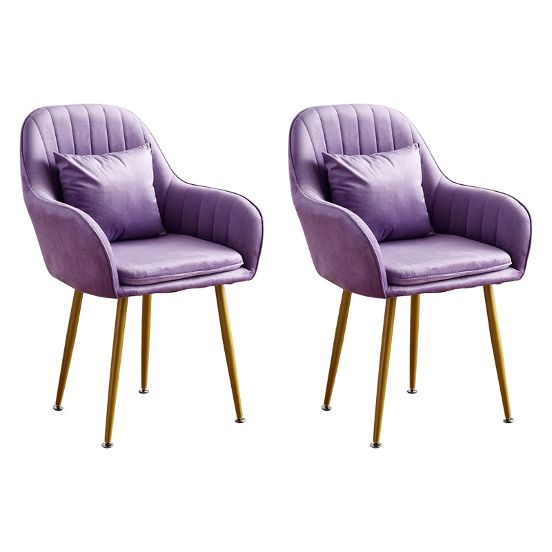 SCANDINAVIE POUDRE POUDRE SOIND CHAISE SOUPE VELVET VELVET MATTE FINE DINS DINDING