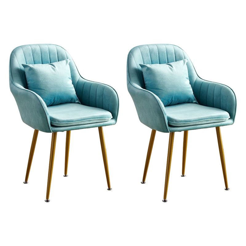 SCANDINAVIE POUDRE POUDRE SOIND CHAISE SOUPE VELVET VELVET MATTE FINE DINS DINDING