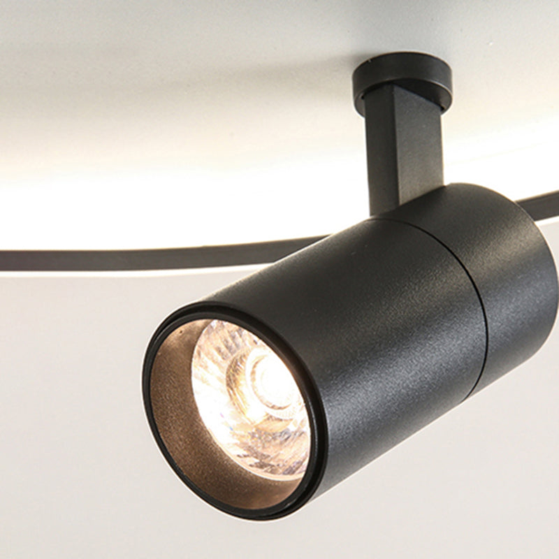 Geometric Ceiling Light Fixture Nordic Style Metal LED Ceiling Mount Light Fixture