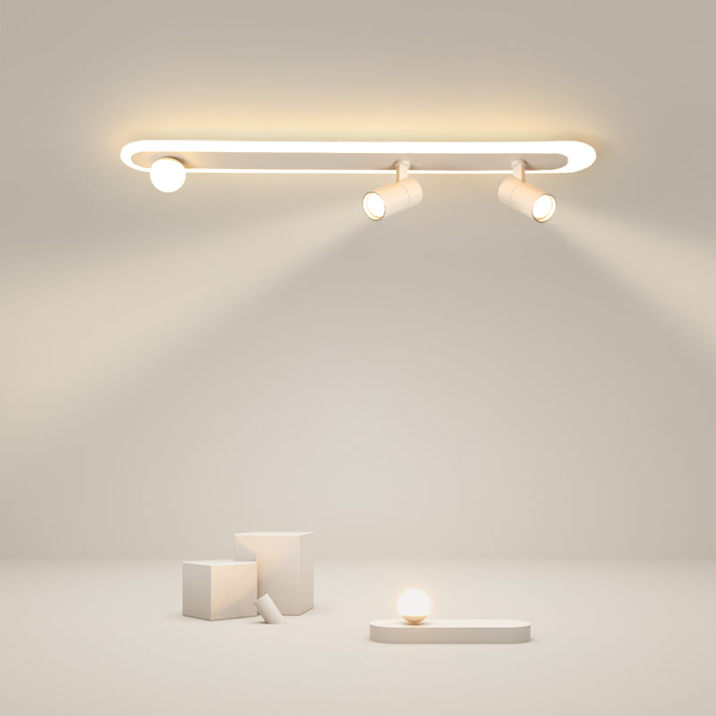 Lampe de plafond moderne de conception de projecteur de lumière de bâti affleurant pour le salon de chambre à coucher