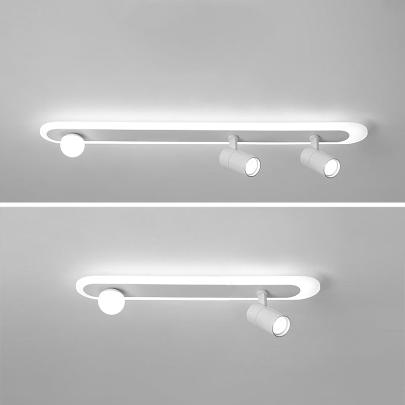 Lampe de plafond moderne de conception de projecteur de lumière de bâti affleurant pour le salon de chambre à coucher