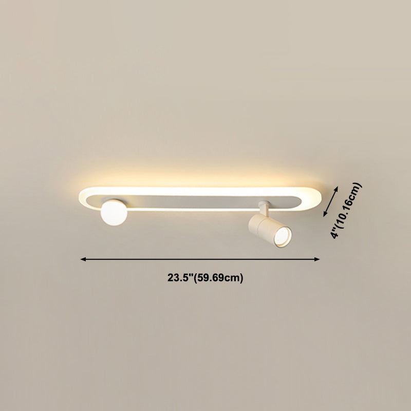 Lampe de plafond moderne de conception de projecteur de lumière de bâti affleurant pour le salon de chambre à coucher