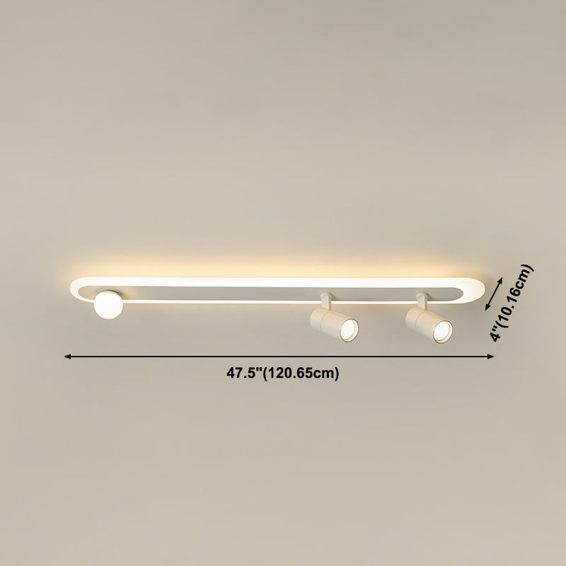 Lampe de plafond moderne de conception de projecteur de lumière de bâti affleurant pour le salon de chambre à coucher