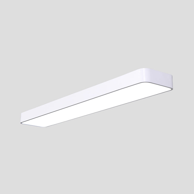 Modern Ceiling Light Simplicity Flush Mount Light with Acrylic Shade for Meeting Room