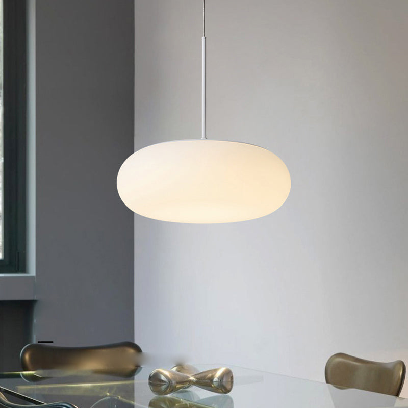 Minimalisme de la lampe susmimmand blanc LED PRENDANT PLAFICAUX acrylique pour salle à manger