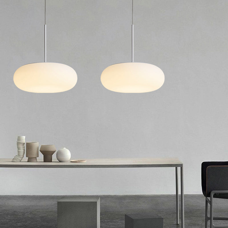 Minimalisme de la lampe susmimmand blanc LED PRENDANT PLAFICAUX acrylique pour salle à manger