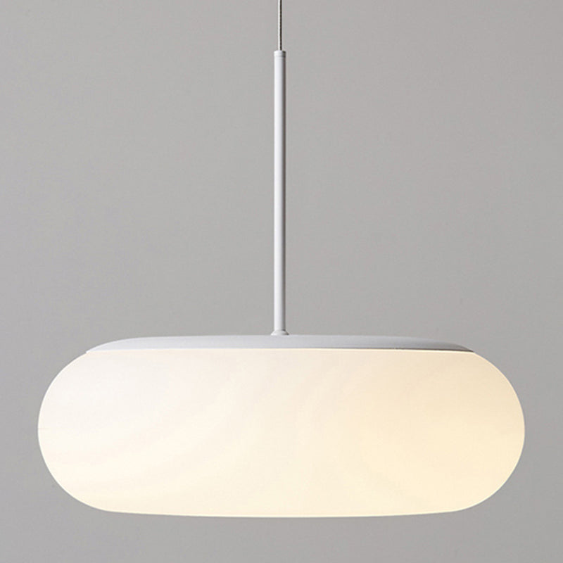 Minimalisme de la lampe susmimmand blanc LED PRENDANT PLAFICAUX acrylique pour salle à manger