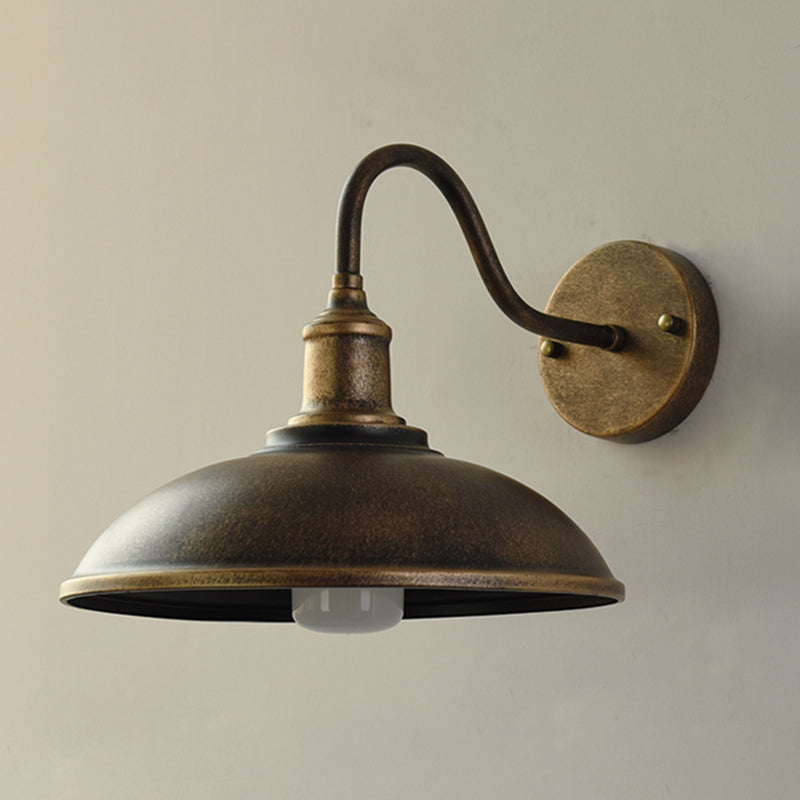 Illuminazione da parete in metallo Apparecchiatura ombreggiata per la parete industriale illuminazione per esterni