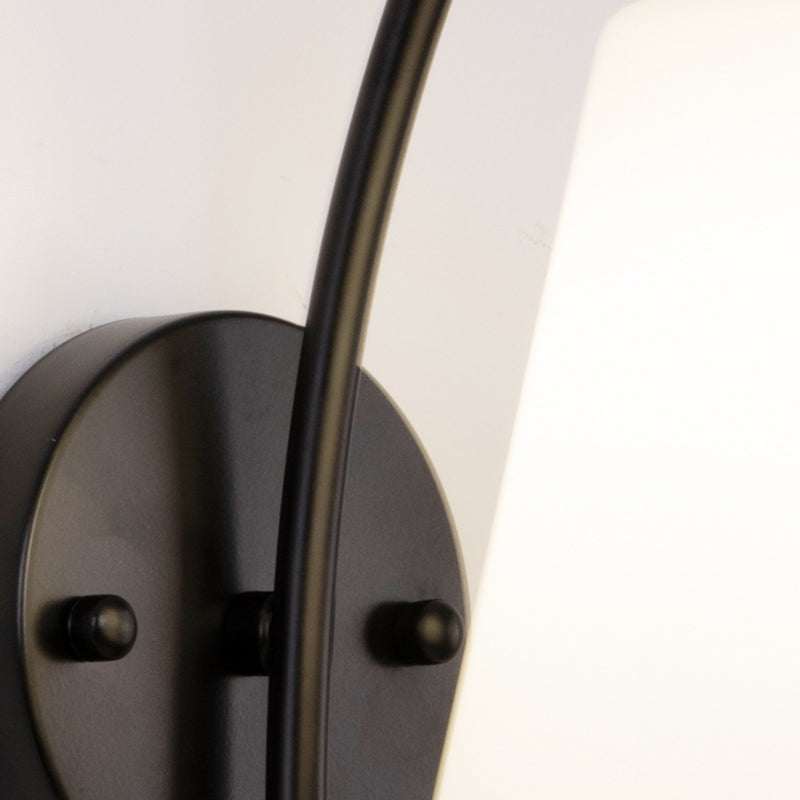 Bedroom Nordic Sconce Light Fixtures 1 Bulb Glass Wall Mounted Lighting