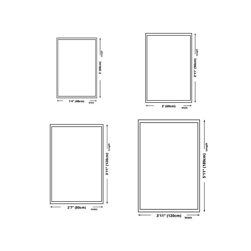 Checkerboard Living Room Rug Polyester Geometric Rug Non-Slip Backing Rug