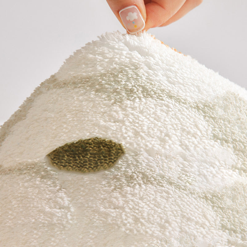 Pink Animal Rug Polyester Simple Rug Stain Resistant Rug for Living Room