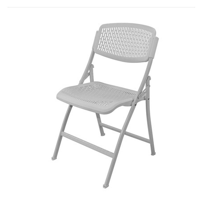 Contemporary Style Dining Chairs Armless Side Open Back Chair with Metal Legs for Kitchen
