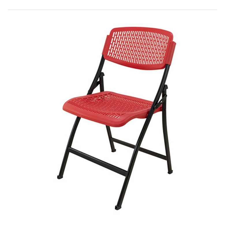 Sillas de comedor de estilo moderno, silla lateral sin brazos con respaldo abierto y patas de metal para cocina