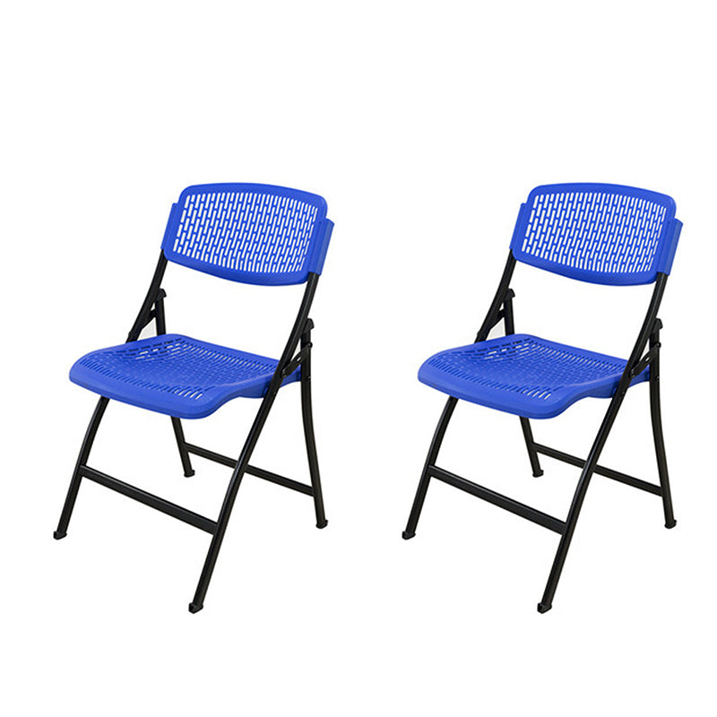 Sillas de comedor de estilo moderno, silla lateral sin brazos con respaldo abierto y patas de metal para cocina