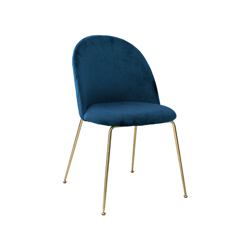 Chaises de salle à manger en métal de Style nordique, chaise sans bras latérale pour la cuisine