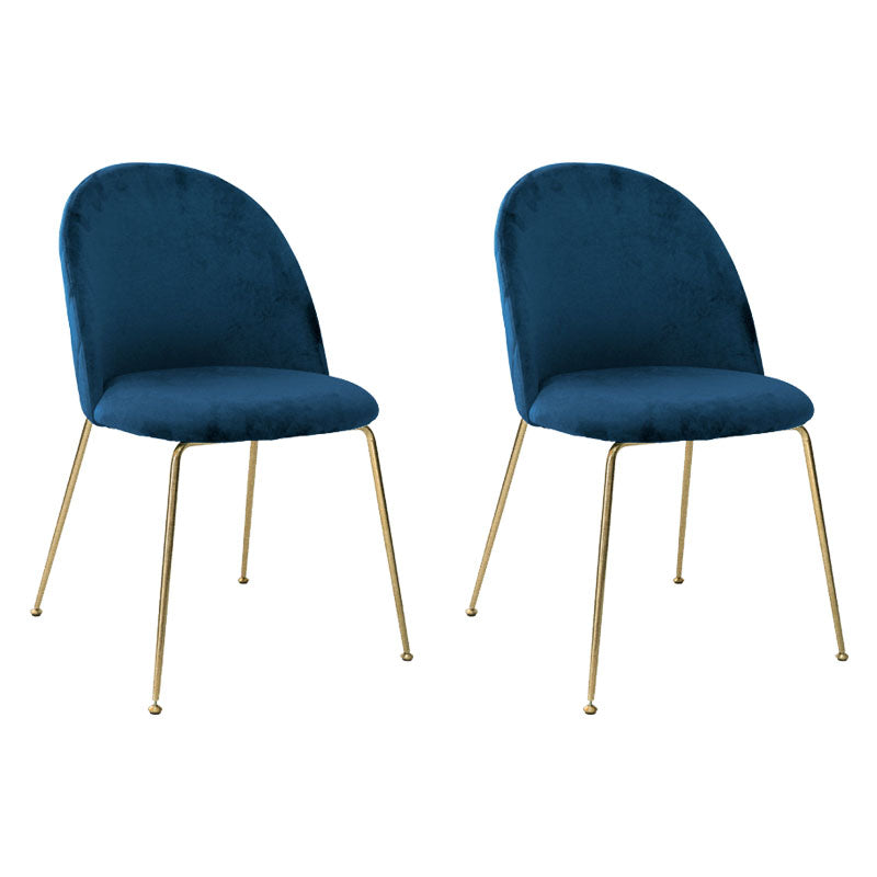 Chaises de salle à manger en métal de Style nordique, chaise sans bras latérale pour la cuisine