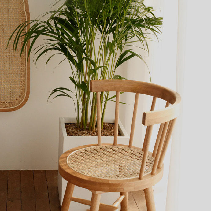Sillas sin brazos de comedor de madera tradicional, silla lateral trasera Windsor para uso doméstico