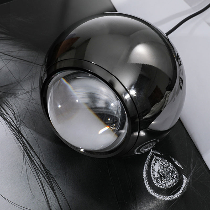 Luminaires suspendus noirs Light lampe à suspension LED du globe moderne pour chambre à coucher