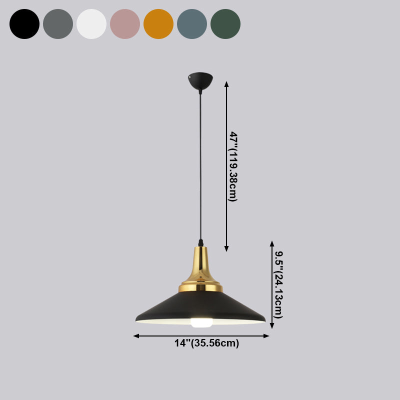 Modern Hanging Lamps Aluminum Pendant Lighting Fixtures for Living Room