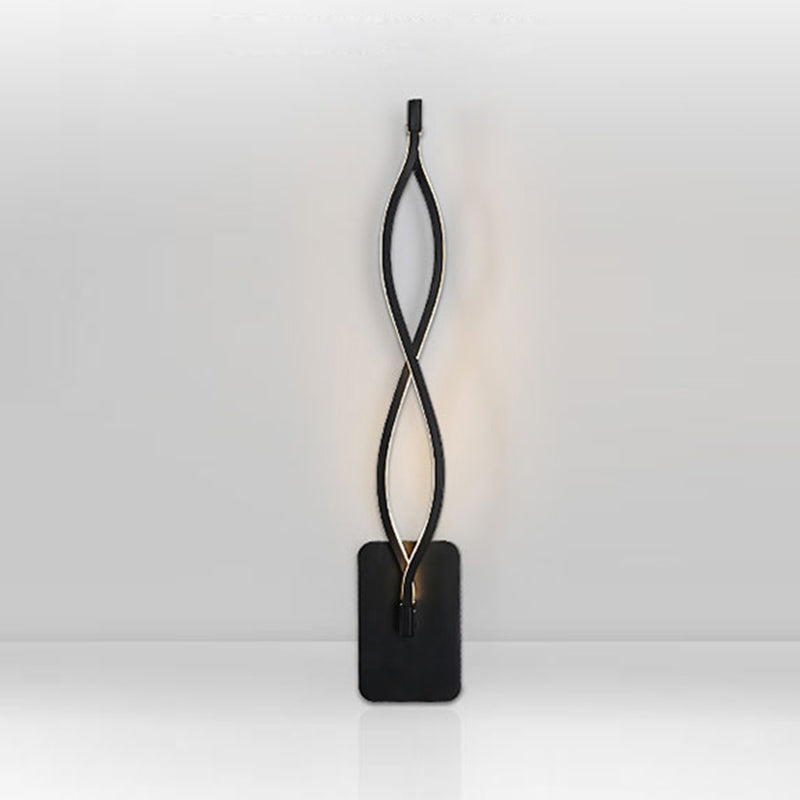 Sitting Room Modernist Wall Sconce Linear LED Simple Wall Mounted Light