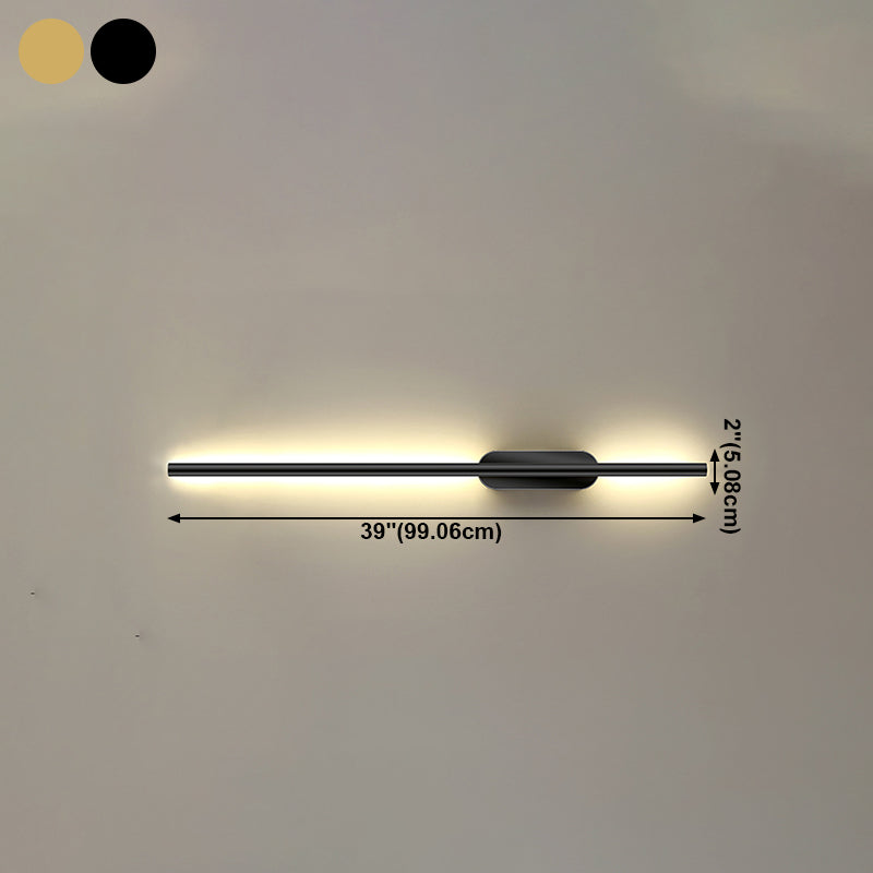 Moderne Haushaltswandleuchten lineare Wandlampe für Wohnzimmer
