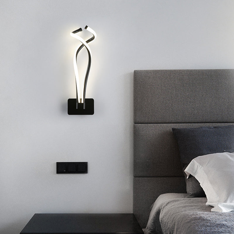 Nachtwandlicht moderner Minimalismus führte zwei Lichtmontage -Beleuchtung