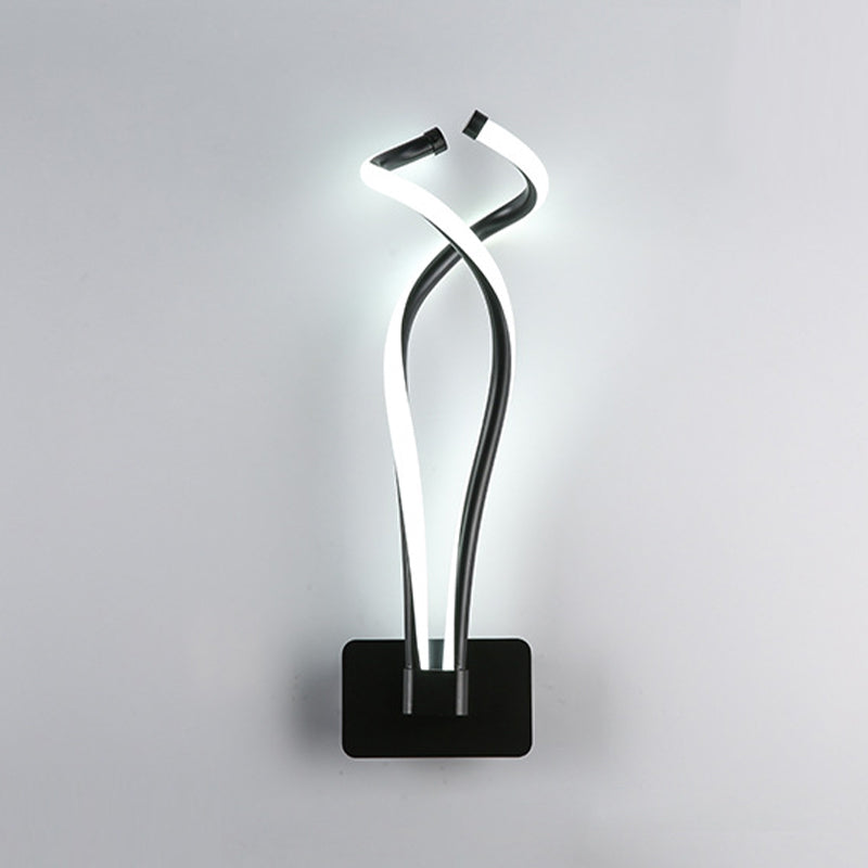 Nachtwandlicht moderner Minimalismus führte zwei Lichtmontage -Beleuchtung