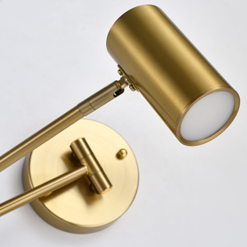 Éclairage mural ombré en métal