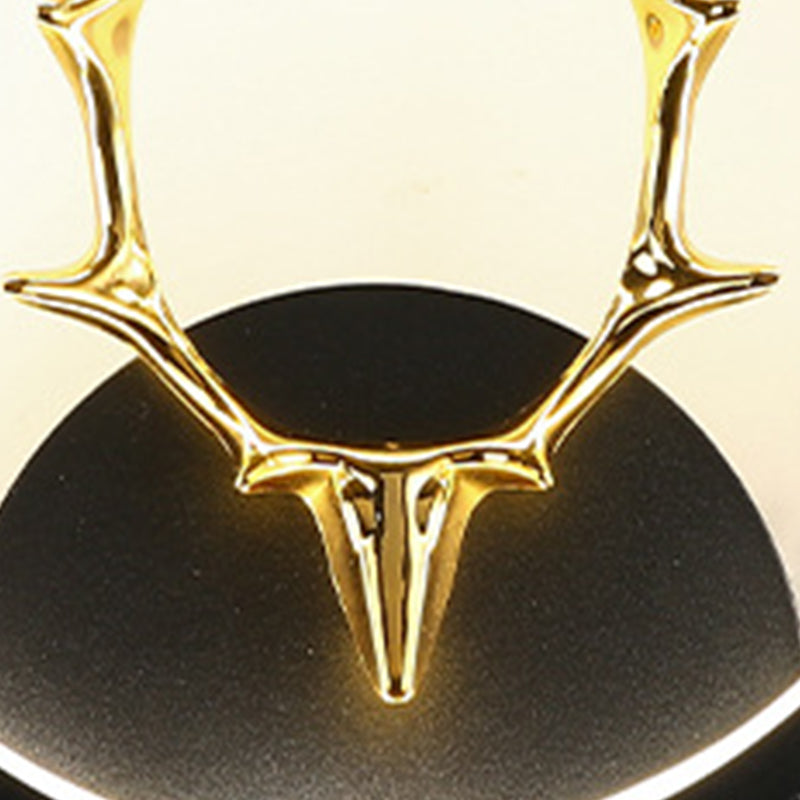 Application murale noire moderniste LED simple LED simple Mur Mur