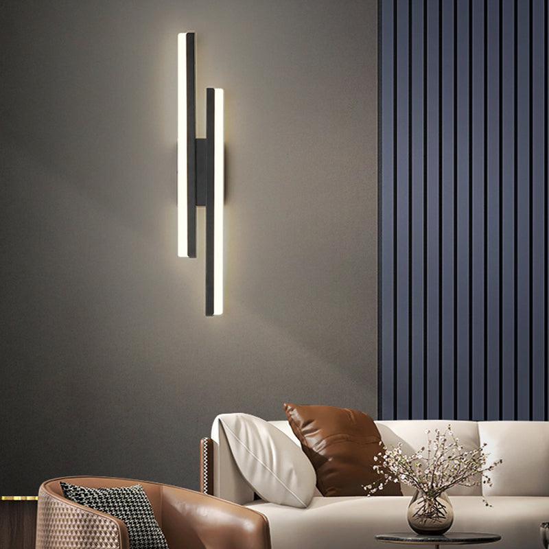 Zeitgenössische Einfachheit Wandlampe Lineare Wandleuchten für Schlafzimmer