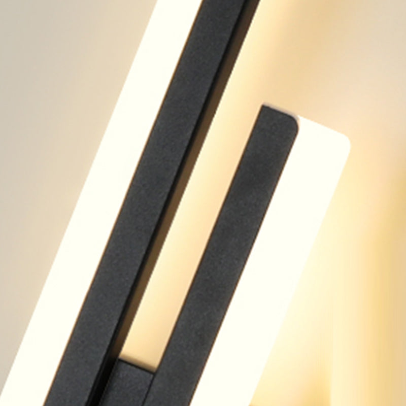 Zeitgenössische Einfachheit Wandlampe Lineare Wandleuchten für Schlafzimmer