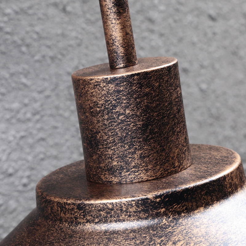Cone Shaped Wall Lighting Fixture Industrial-Style Metal Outdoor Sconce Light Fixture