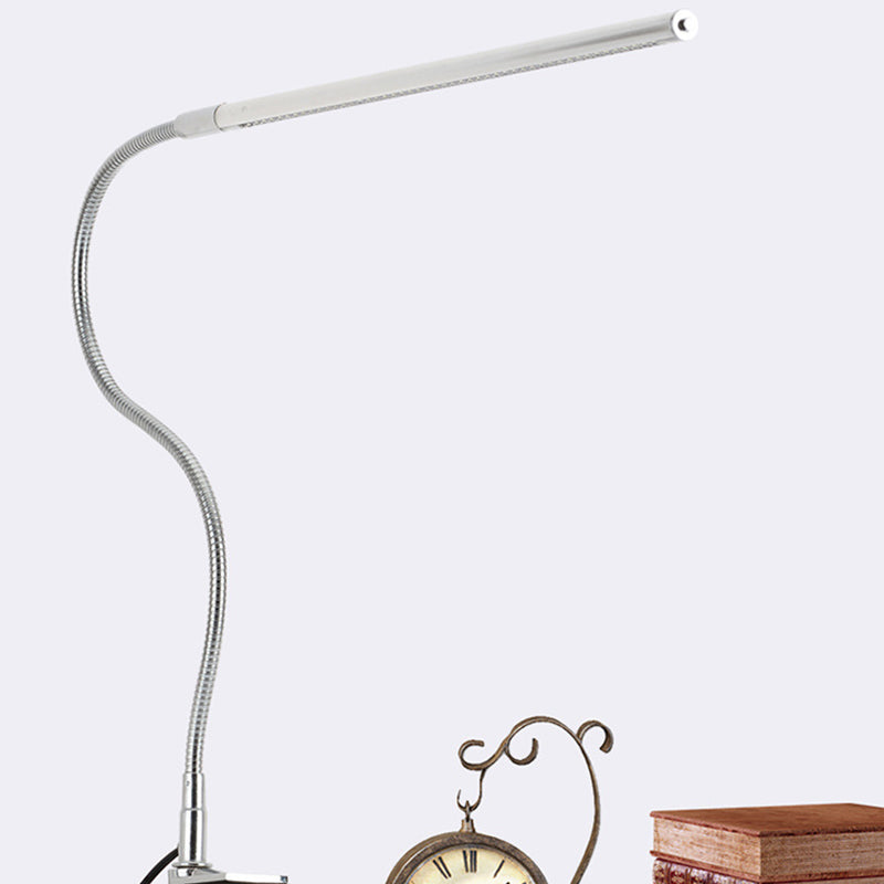 Adjustable Modern Linear Table Lamp Aluminum LED Desk Lamp for Bedroom