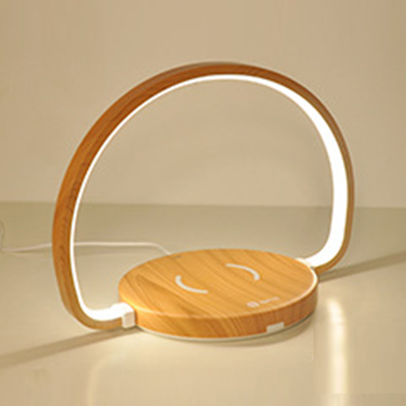 Nordic Style Linear Table Lamp Touching Switch LED Desk Lamp for Bedroom