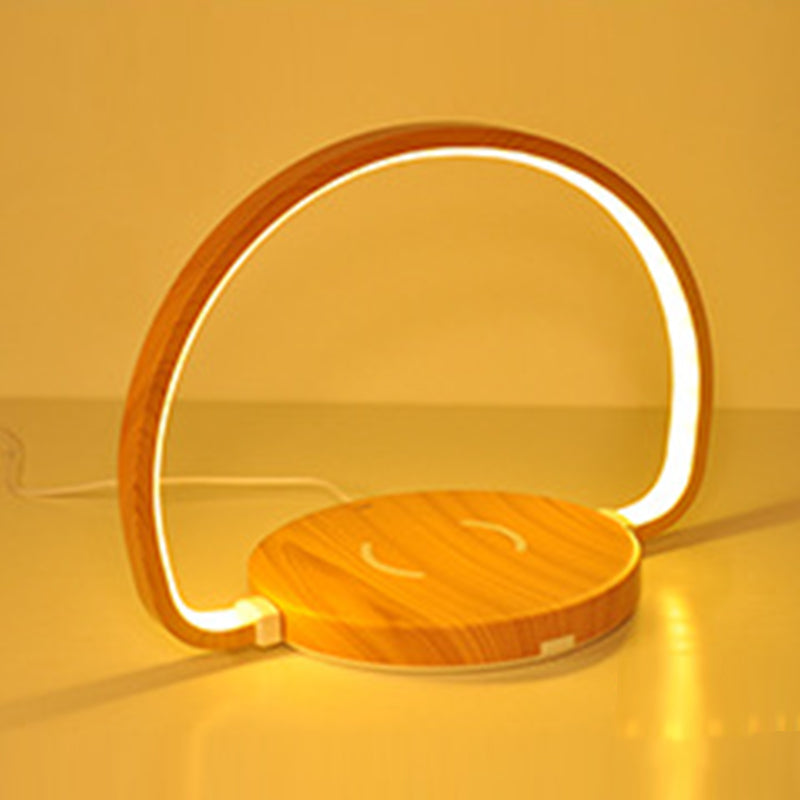 Nordic Style Linear Table Lamp Touching Switch LED Desk Lamp for Bedroom