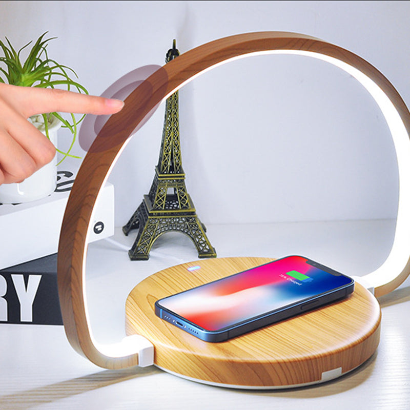 Nordic Style Linear Table Lamp Touching Switch LED Desk Lamp for Bedroom