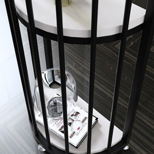 Table du comptoir supérieur en pierre blanche industrielle Tableau de 42 pouces pour le salon