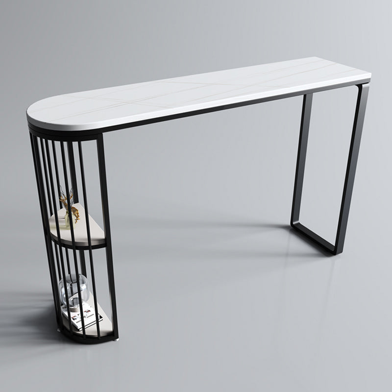 Table du comptoir supérieur blanc industriel Tableau de 42 pouces pour la cuisine