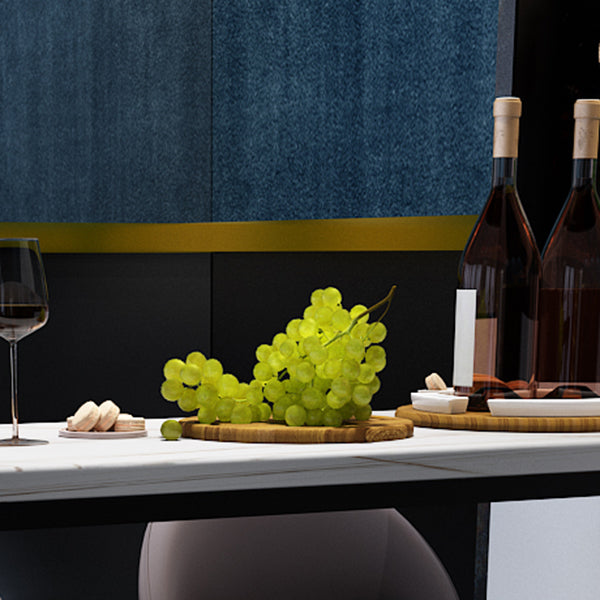 Table du comptoir supérieur blanc industriel Tableau de 42 pouces pour la cuisine