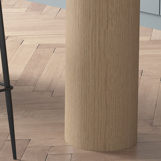 Industriel 41,3 "H TABLE DE BAR TABLE BISTRO SPÉCIALITÉ TABLE AVEC DOUBLE PIEDELLEMENT