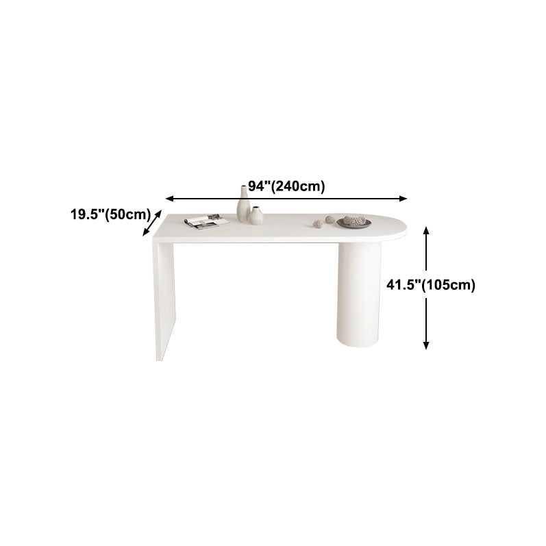 Industrial Style Bar Table Wood Specialty Top Bistro Table for Living Room