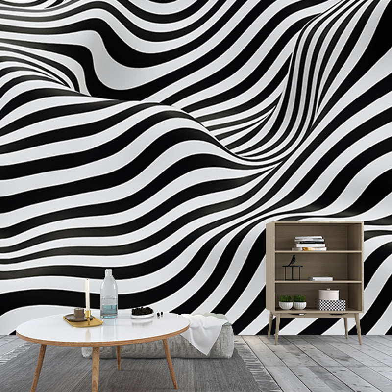 Eco-friendly Abstract Murals Contemporary Mildew Resistant Wall Murals for Room