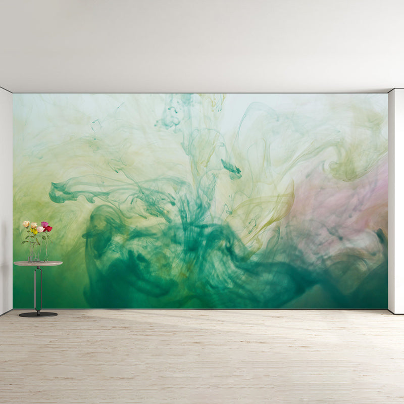 Ink Fusion Wall Murals Wallpaper Contemporary Mildew Resistant Wall Murals for Home