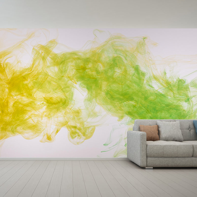 Ink Fusion Wall Murals Wallpaper Contemporary Mildew Resistant Wall Murals for Home