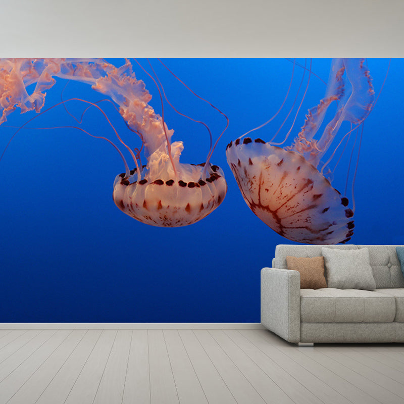 Customized Seabed Murals Photography Mildew Resistant Wall Murals for Bathroom