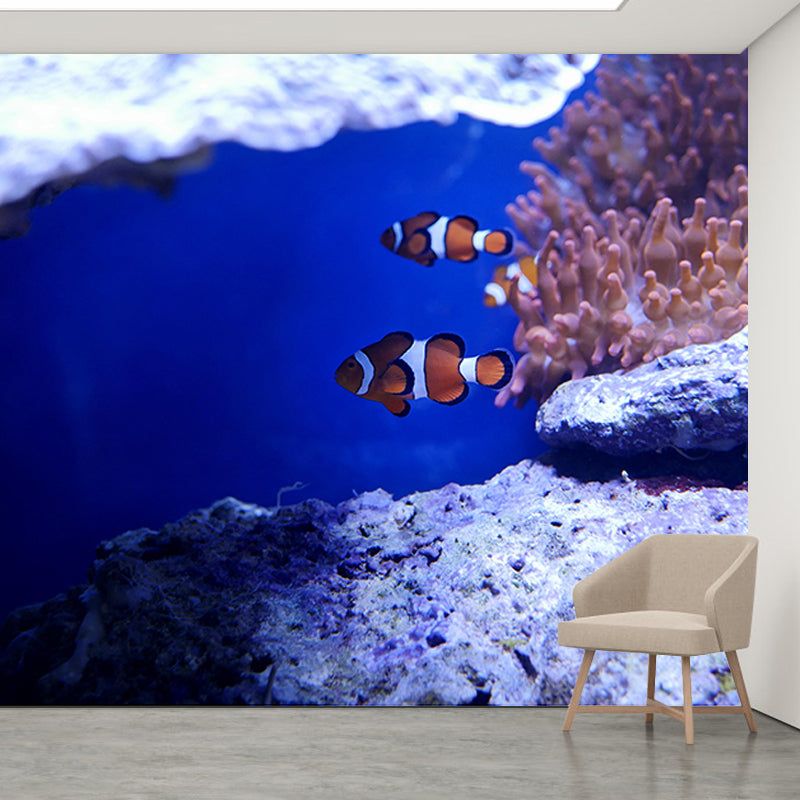 Photography Seabed Wall Murals Mildew Resistant Wall Murals for Home