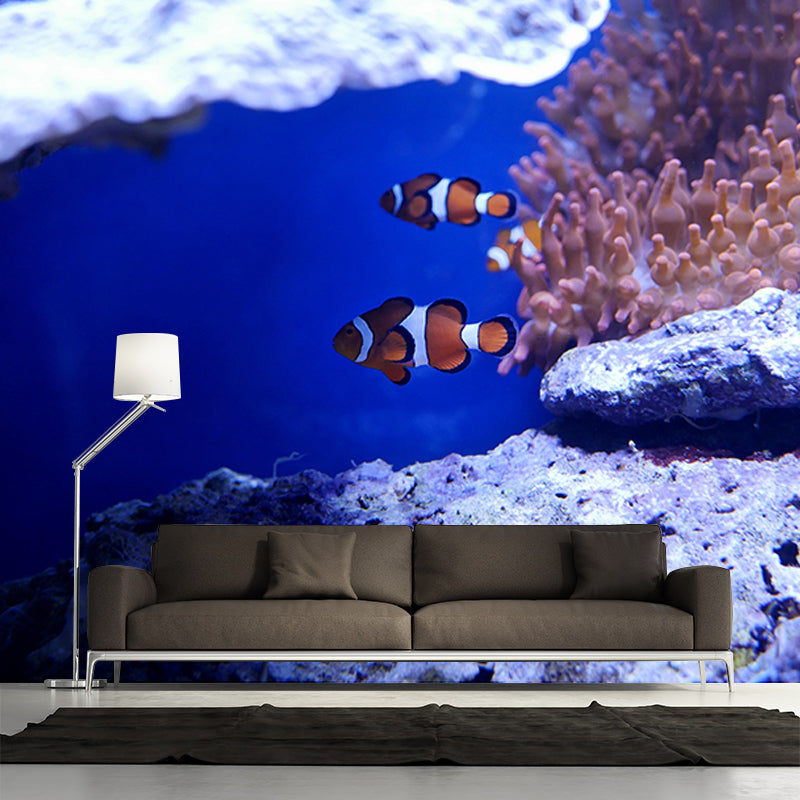 Photography Seabed Wall Murals Mildew Resistant Wall Murals for Home