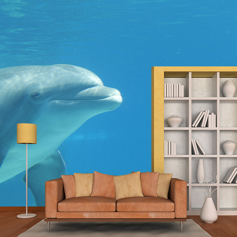 Photography Seabed Wall Murals Mildew Resistant Wall Murals for Home