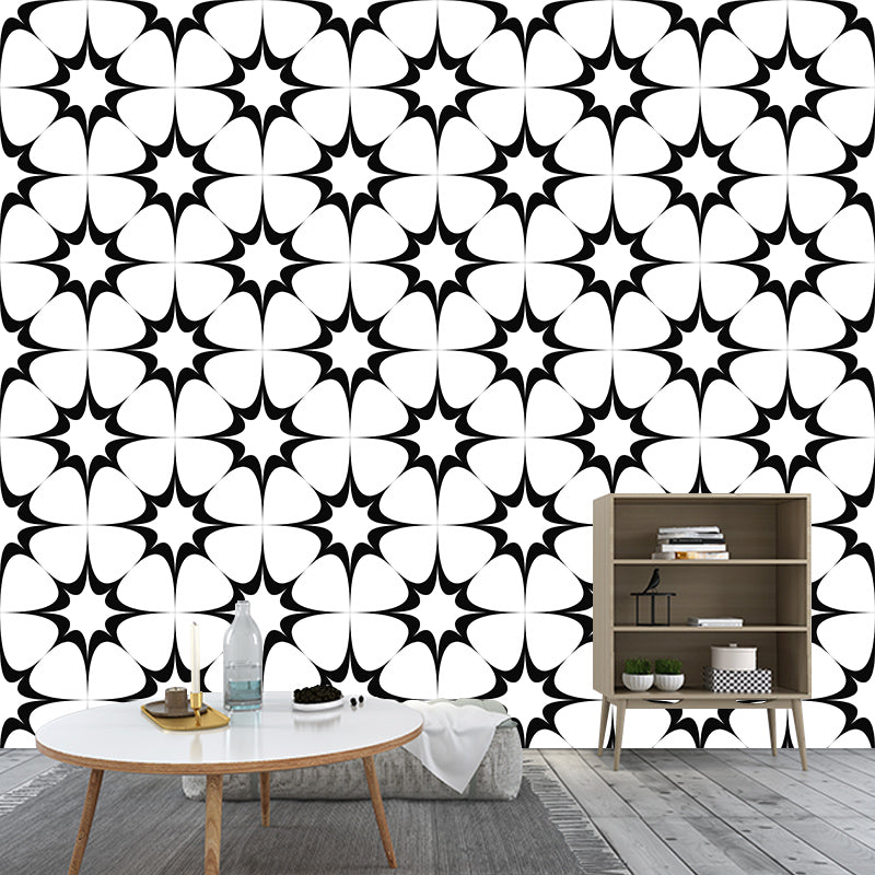 Environment Friendly Geometry Wall Murals Illustration Wall Murals for Room